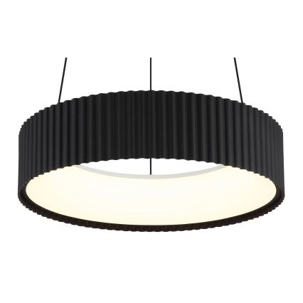 Globo - LED Cable-Suspended Pendant LED/45W/230V 2700/4000/6000K Ø 46 cm Black