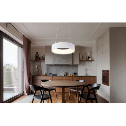 Globo - LED pendant light on cable LED/45W/230V 2700/4000/6000K dia. 46 cm white