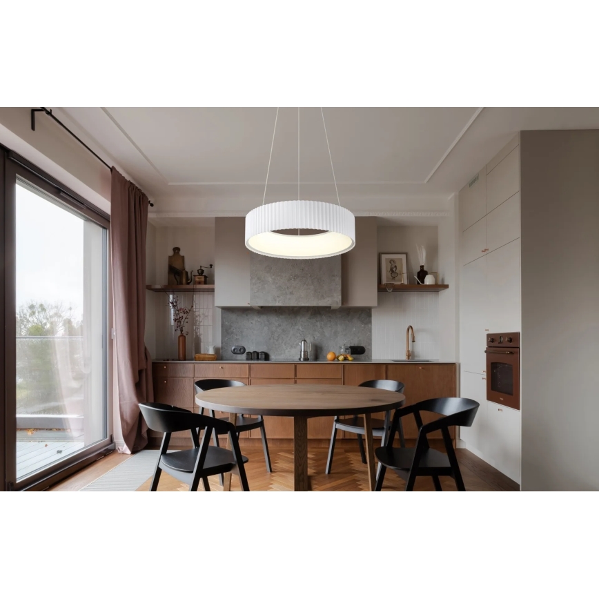 Globo - LED pendant light on cable LED/45W/230V 2700/4000/6000K dia. 46 cm white