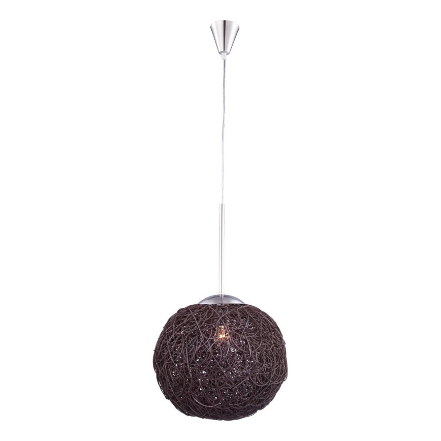 Globo 1593 - Pendant ceiling light CORC E27/60W/230V