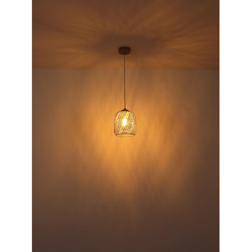 Globo - Cable pendant 1xE27/40W/230V Ø 18 cm