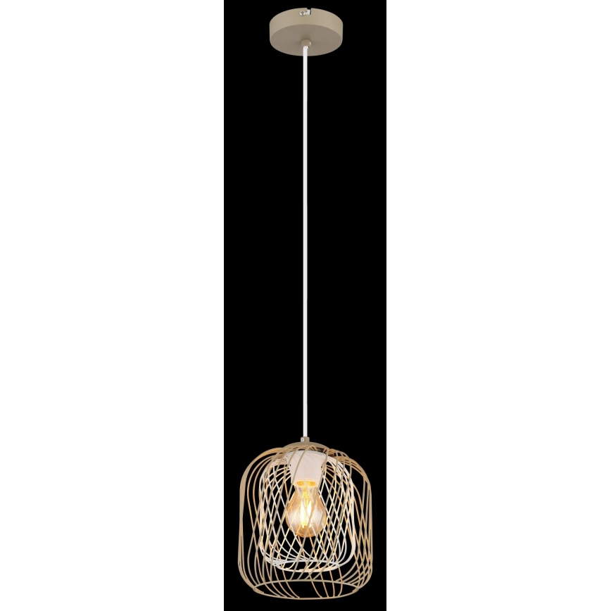Globo - Cable pendant 1xE27/40W/230V Ø 18 cm
