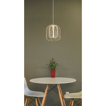 Globo - Cable-suspended pendant light 1xE27/40W/230V Ø 35 cm