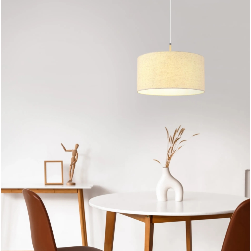 Globo - Cable-suspended pendant light 1xE27/60W/230V