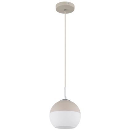 Globo - Cable-hung pendant light 1xE27/60W/230V Ø 20 cm