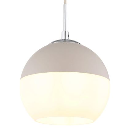 Globo - Cable-hung pendant light 1xE27/60W/230V Ø 20 cm