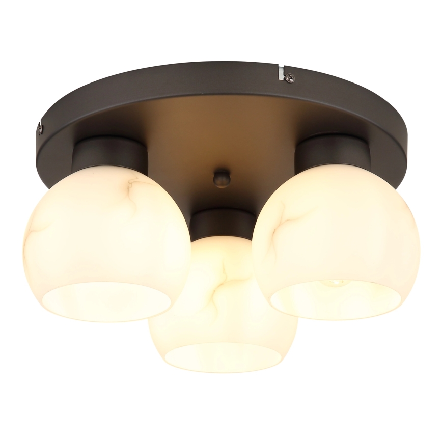 Globo - Ceiling light 3xE27/60W/230V pr. 31,5 cm