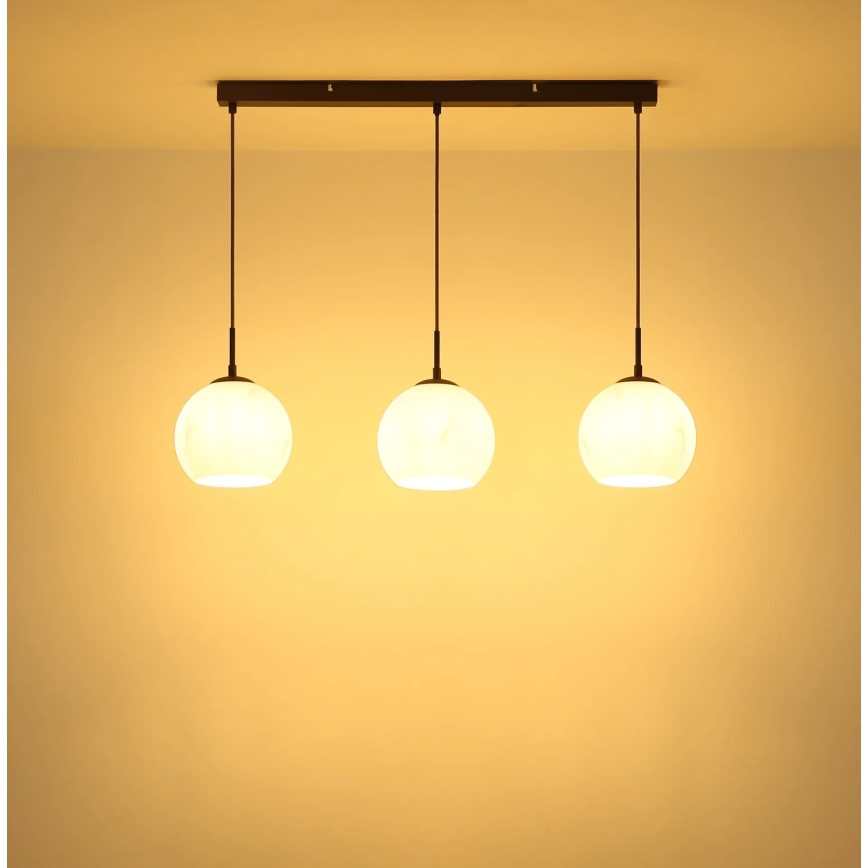 Globo - Cable Pendant Light 3xE27/60W/230V