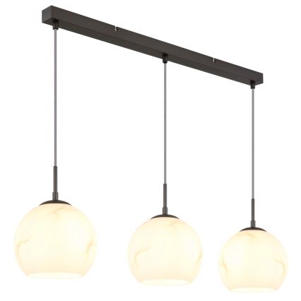 Globo - Cable Pendant Light 3xE27/60W/230V