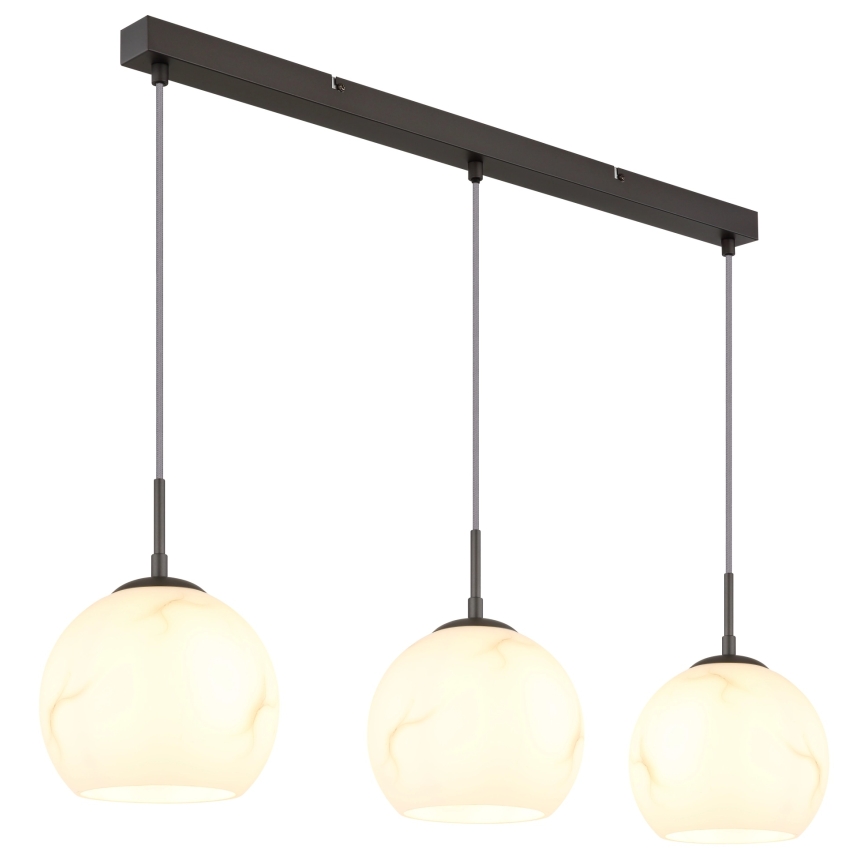 Globo - Cable Pendant Light 3xE27/60W/230V