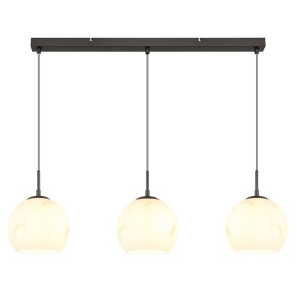 Globo - Cable Pendant Light 3xE27/60W/230V
