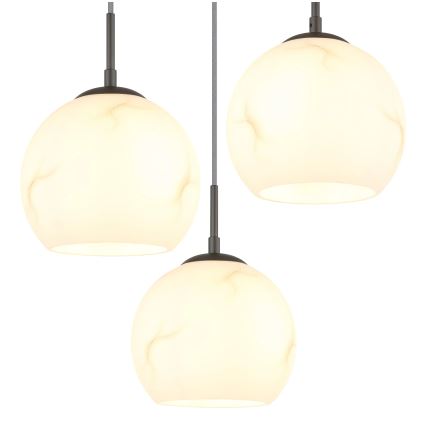 Globo - Cable pendant light 3xE27/60W/230V Ø 42,5 cm