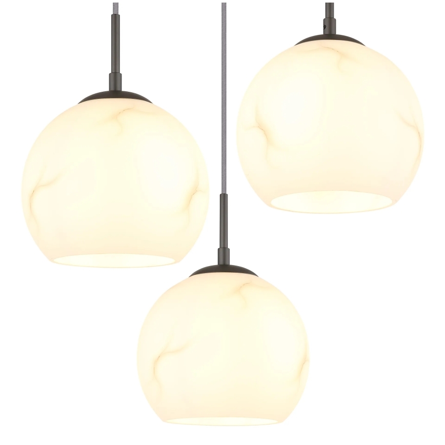 Globo - Cable pendant light 3xE27/60W/230V Ø 42,5 cm