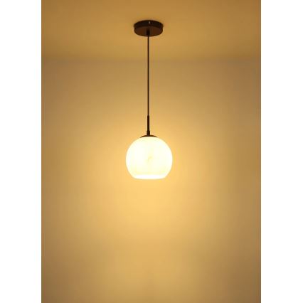 Globo - Cable-suspended pendant, 1x E27/60W/230V, Ø 20 cm