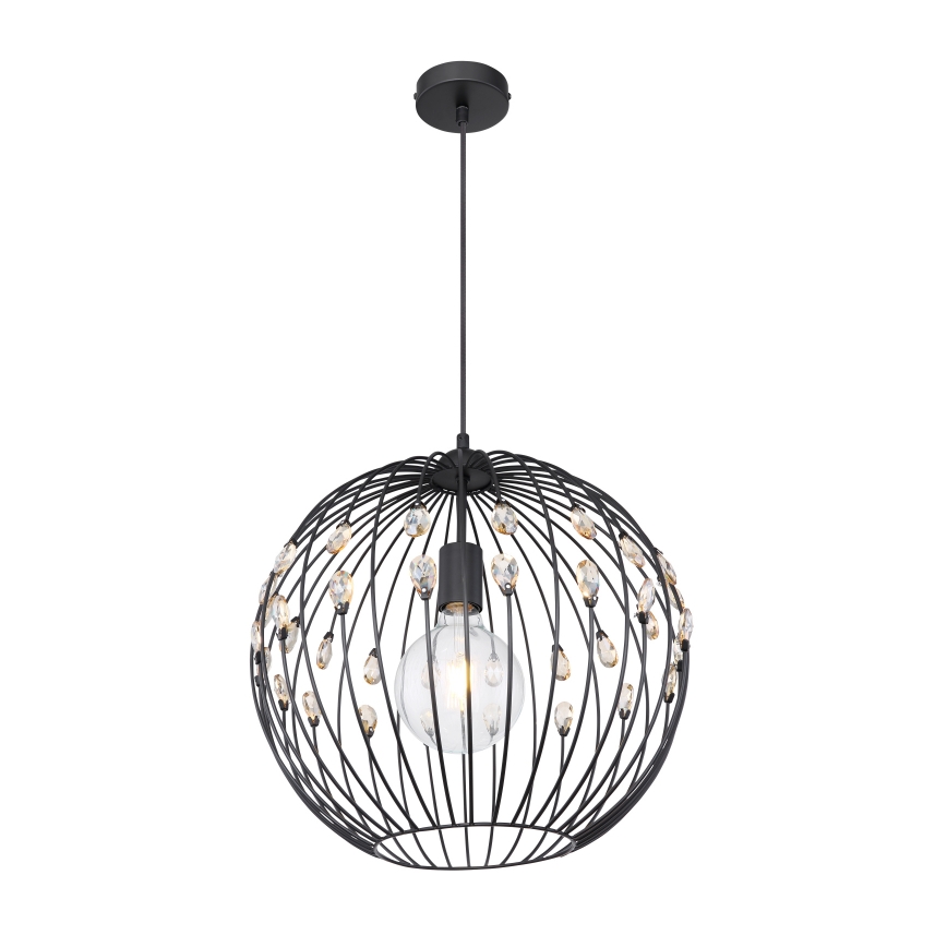 Globo - Cable-hung pendant light 1xE27/60W/230V Ø 40 cm