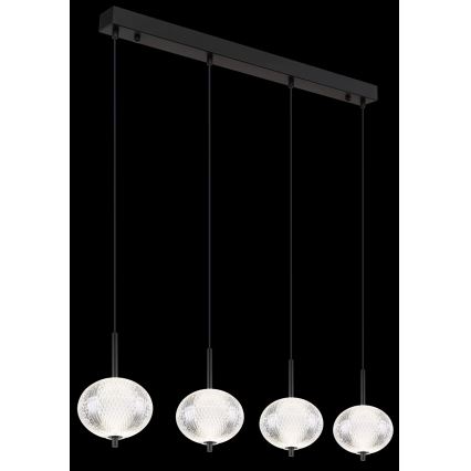 Globo - LED Chandelier on a string 4xLED/5,75W/230V 3000/4500/6500K