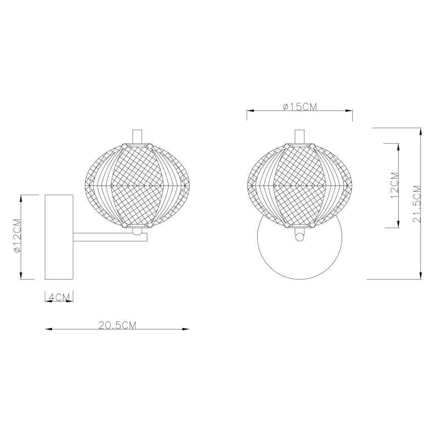 Globo - LED Wall lamp LED/7W/230V 3000/4500/6500K