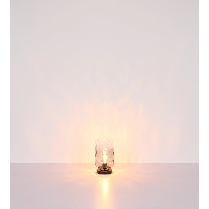 Globo - Table lamp 1xE27/60W/230V grey