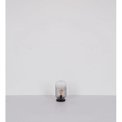 Globo - Table lamp 1xE27/60W/230V grey