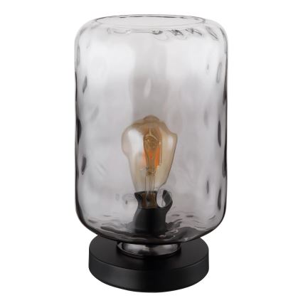Globo - Table lamp 1xE27/60W/230V grey