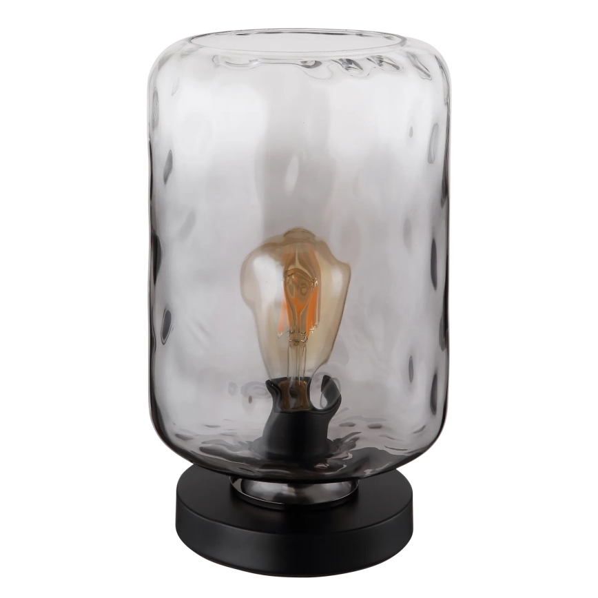 Globo - Table lamp 1xE27/60W/230V grey