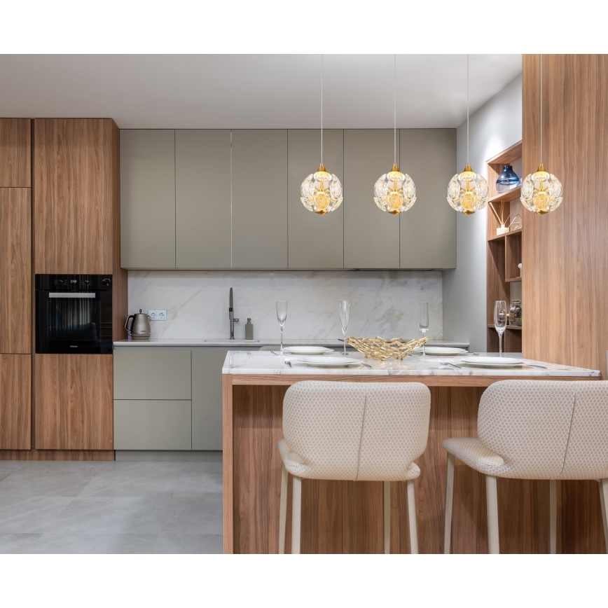 Globo - LED pendant on cable LED/32W/230V 3000K gold