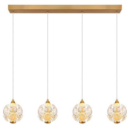 Globo - LED pendant on cable LED/32W/230V 3000K gold