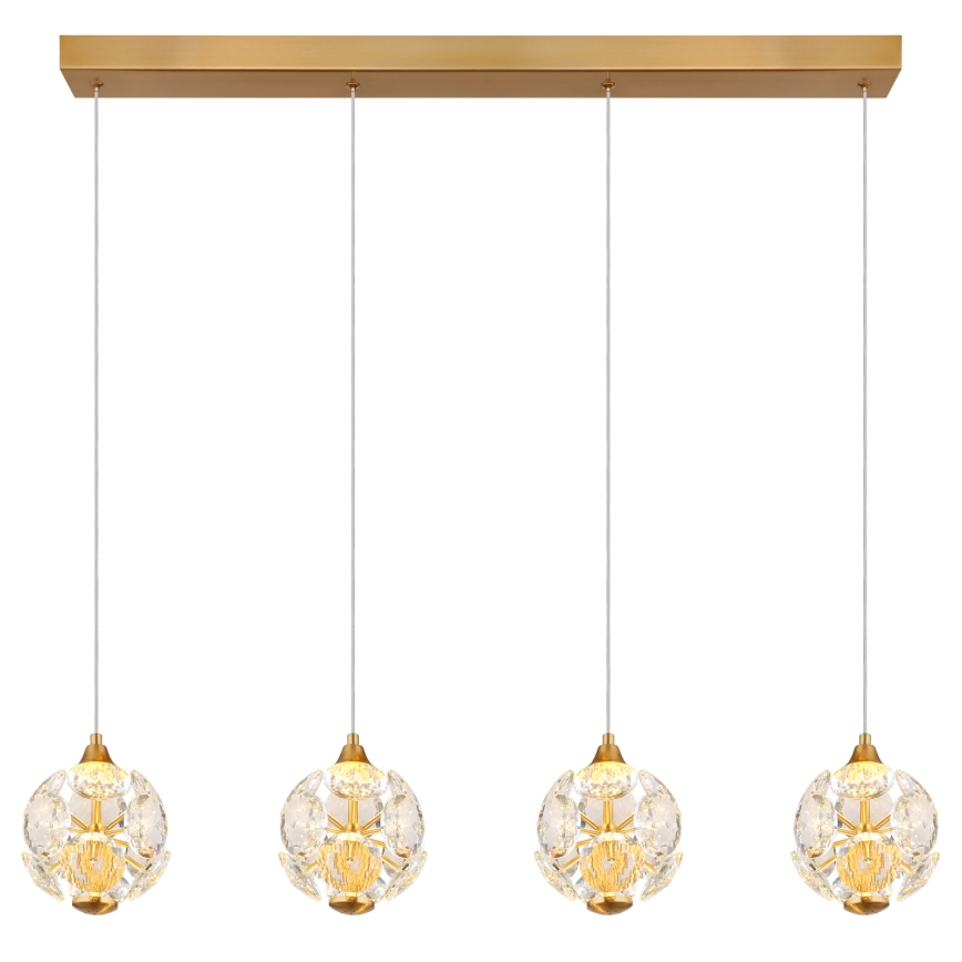 Globo - LED pendant on cable LED/32W/230V 3000K gold