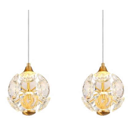 Globo - LED pendant on cable LED/32W/230V 3000K gold