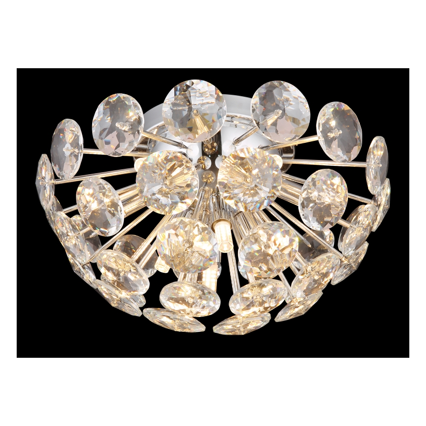 Globo - Ceiling light 10xG9/7W/230V shiny chrome d. 39 cm