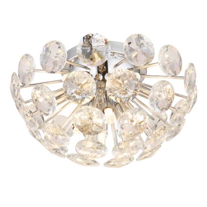 Globo - Ceiling light 10xG9/7W/230V shiny chrome d. 39 cm