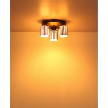Globo - Ceiling light 3xE27/60W/230V d. 34,5 cm
