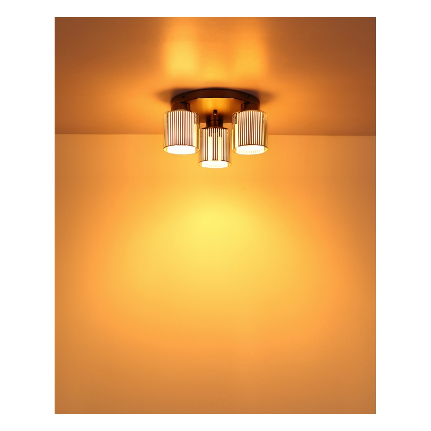 Globo - Ceiling light 3xE27/60W/230V d. 34,5 cm
