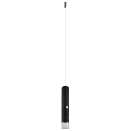 Globo - Dimmable LED Touch Rechargeable 2-in-1 Lamp LED/2W/230/5V Black