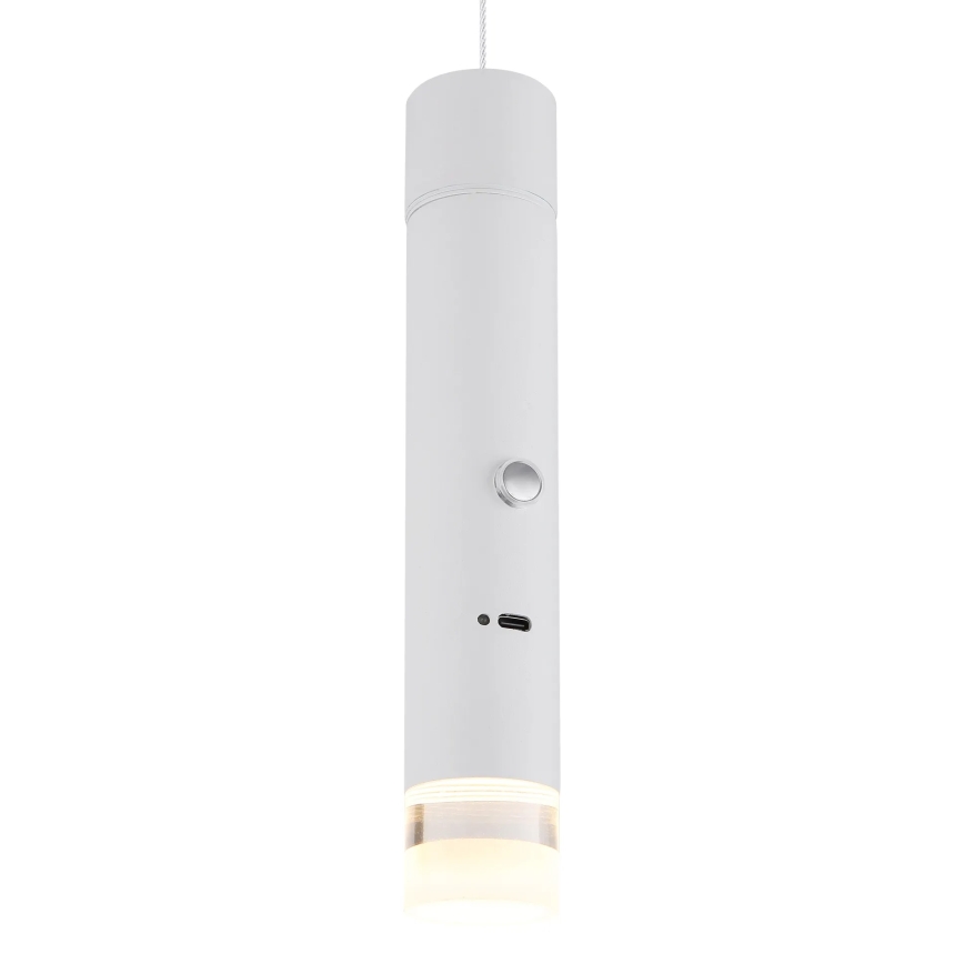 Globo - Dimmable Touch Rechargeable 2-in-1 LED Lamp LED/2W/230/5V White