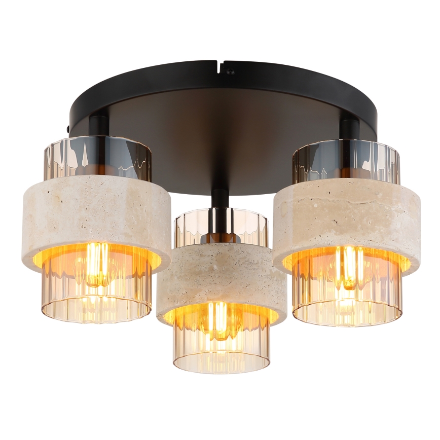 Globo - Flush-mount chandelier 3xE27/40W/230V