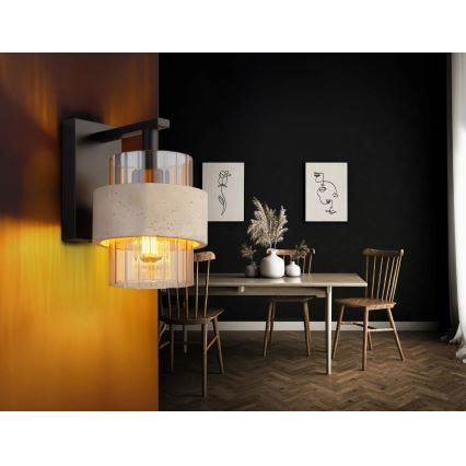 Globo - Wall light 1x E27/40W/230V