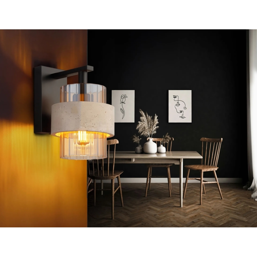 Globo - Wall light 1x E27/40W/230V