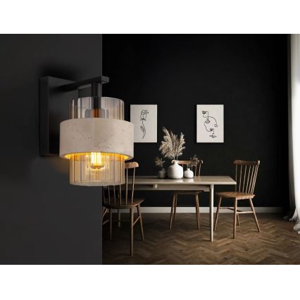 Globo - Wall light 1x E27/40W/230V