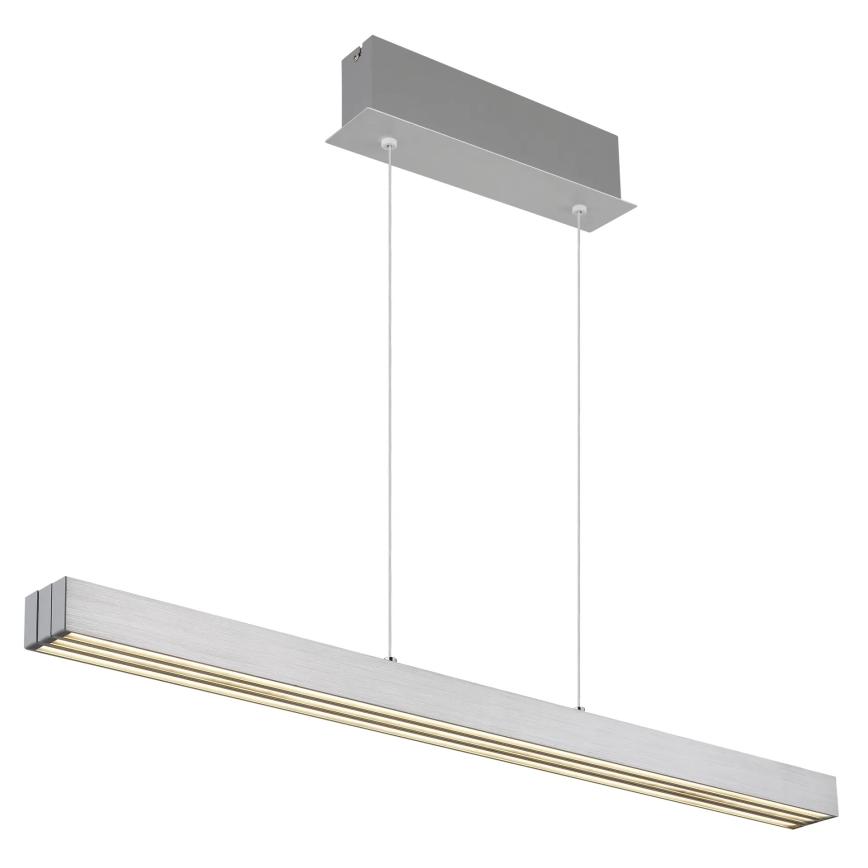 Globo - Dimmable Touch LED Cable Pendant, 39W, 230V, 2700/4000/6000K, Matte Chrome