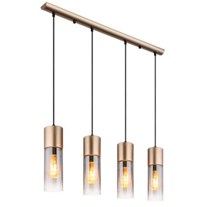 Globo - Chandelier on a string 3xE27/25W/230V bronze