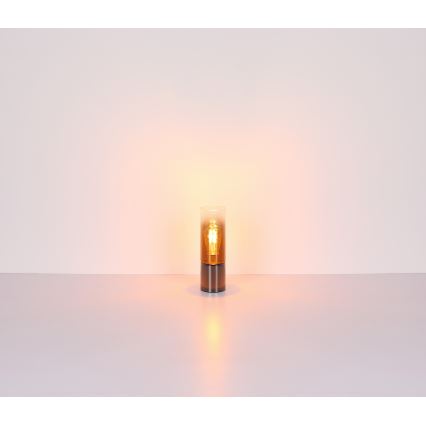 Globo - Touch table lamp 1xE27/25W/230V d. 9 cm black/copper