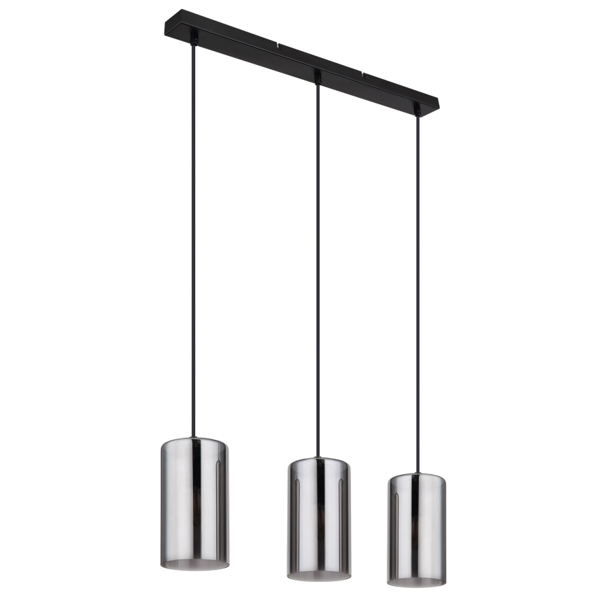 Globo - Chandelier on a string 3xE14/25W/230V black