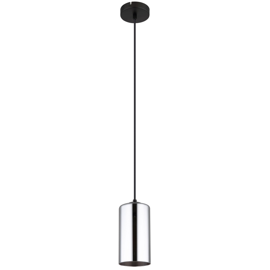 Globo - Chandelier on a string 1xE27/25W/230V d. 11 cm black