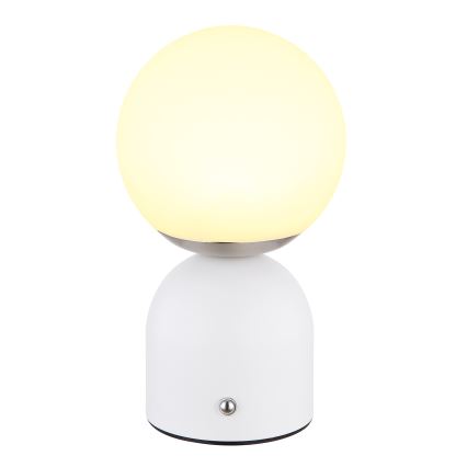 Globo - LED Dimmable touch table lamp LED/2,5W/3,7V 2700/4000/6500K 1800 mAh USB white