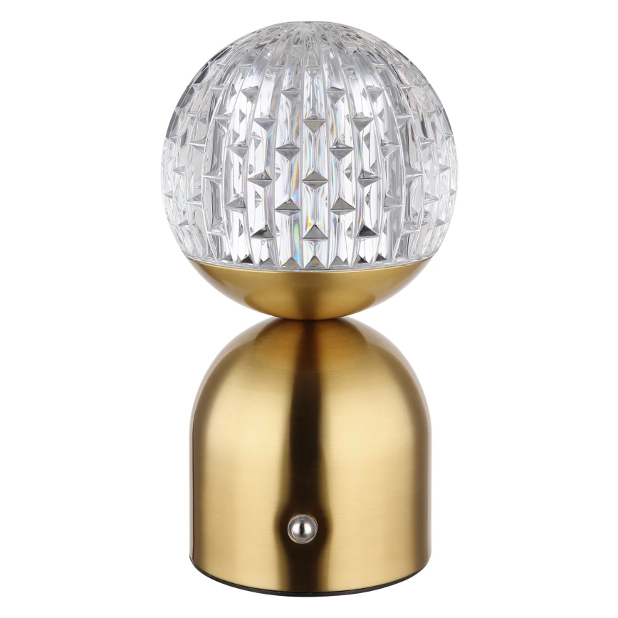 Globo - LED Dimmable touch table lamp LED/2,5W/3,7V 2700/4000/6500K 1800 mAh USB brass