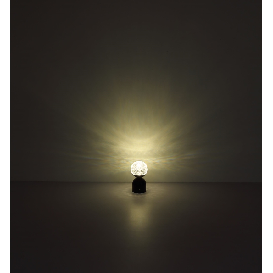 Globo - LED Dimmable touch table lamp LED/2,5W/3,7V 2700/4000/6500K 1800 mAh USB black