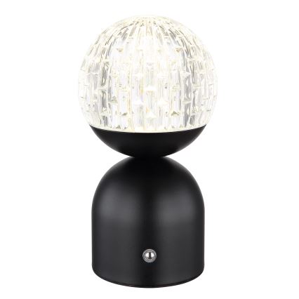 Globo - LED Dimmable touch table lamp LED/2,5W/3,7V 2700/4000/6500K 1800 mAh USB black
