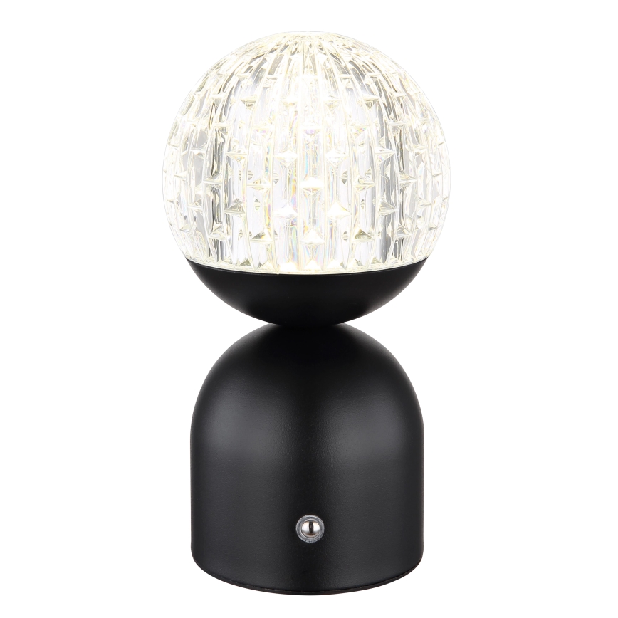 Globo - LED Dimmable touch table lamp LED/2,5W/3,7V 2700/4000/6500K 1800 mAh USB black