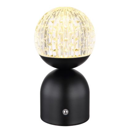 Globo - LED Dimmable touch table lamp LED/2,5W/3,7V 2700/4000/6500K 1800 mAh USB black
